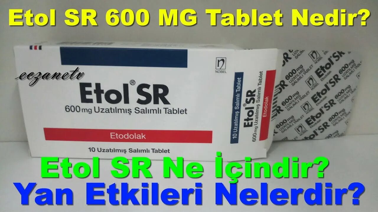 Etol SR 600. Этодин 600. Etol SR 600 MG 10 uzatilmiş Salinimli Tablet. Этодин SR 600. Etol fort