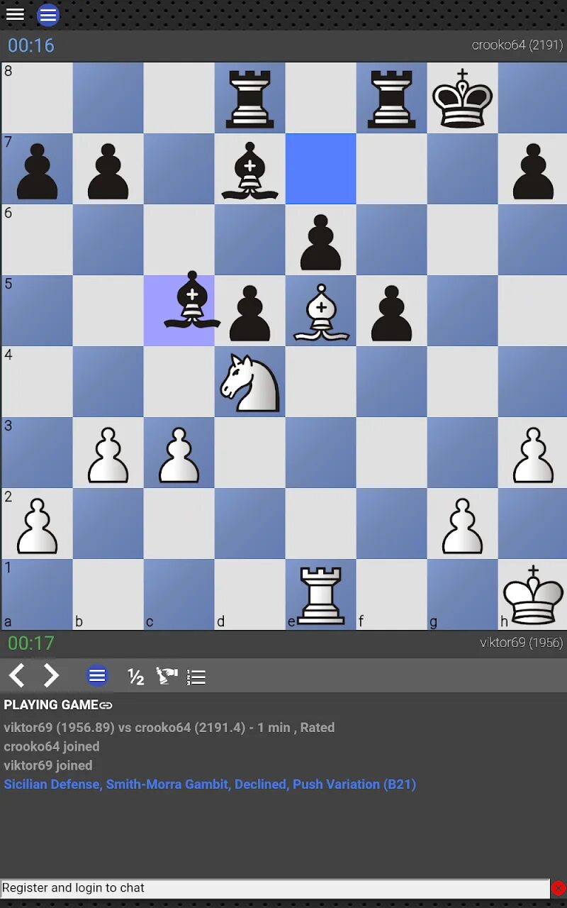 Training chess