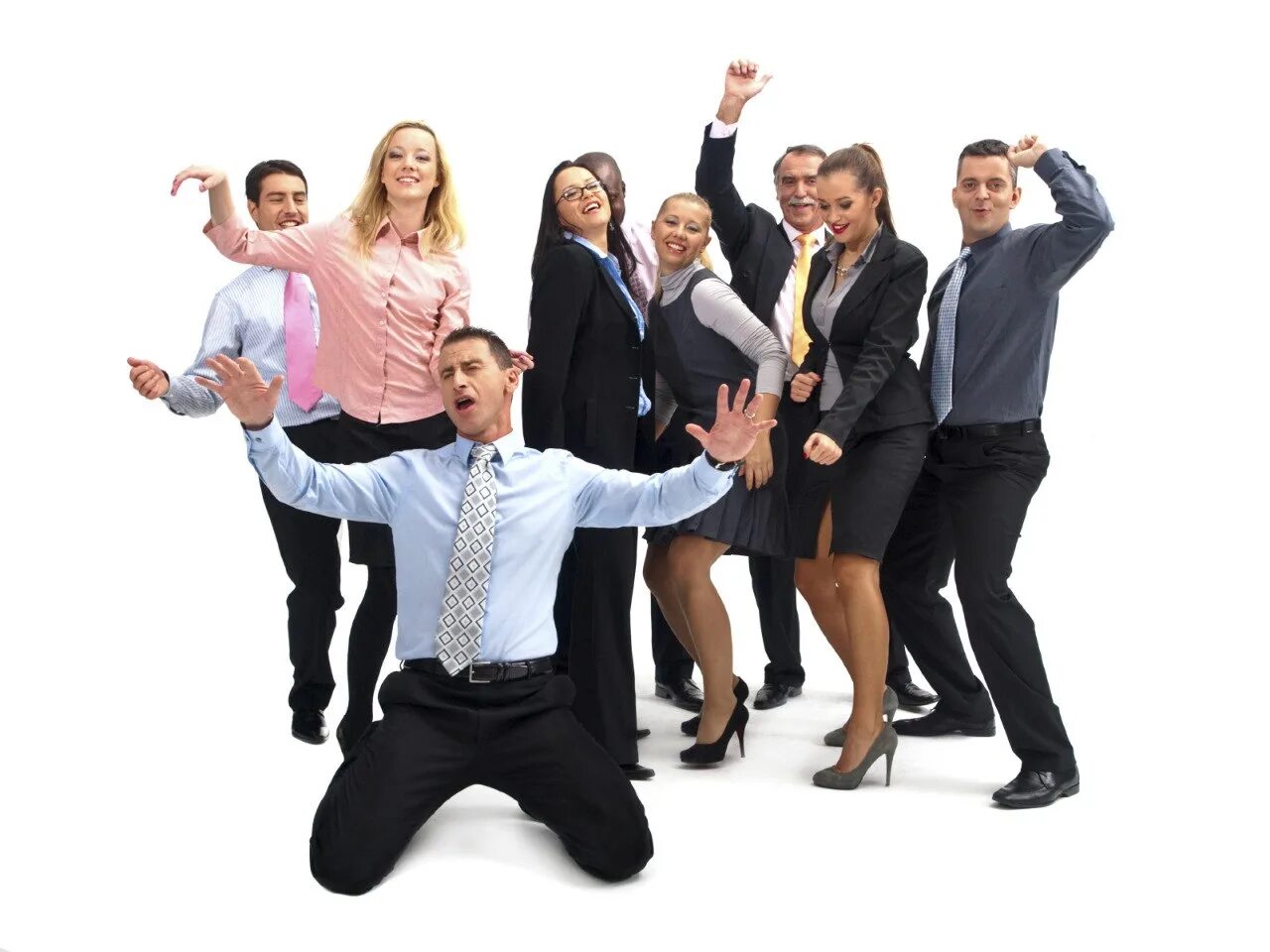 Демократический стиль. Офис менеджер. Веселый коллектив. Опаздывающий человек. С работы а также различные.