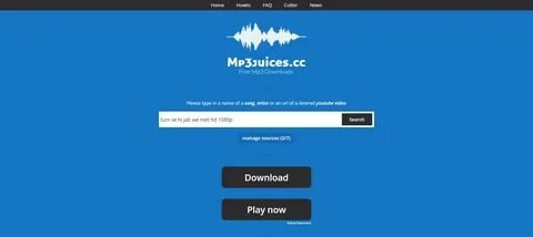 Wellcome to mp3 juice is the simplest tool that allows you to download your...