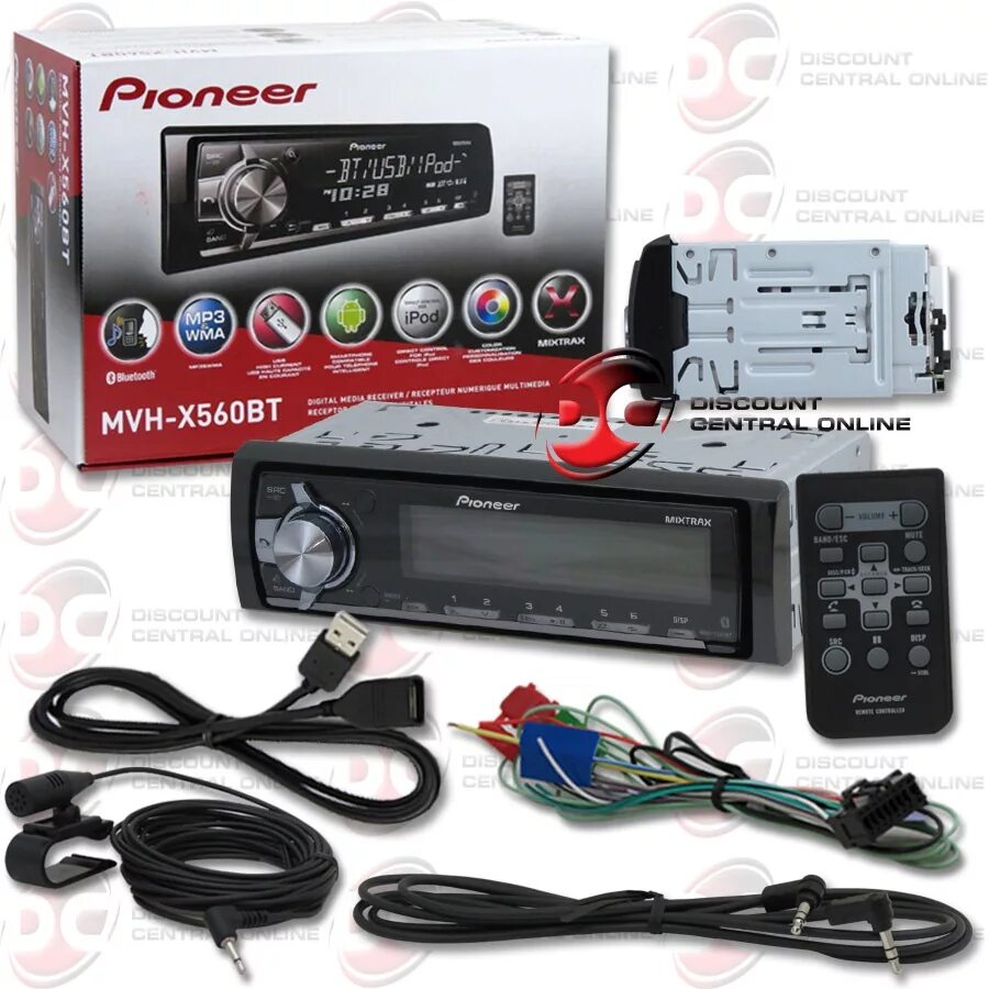 Пионер 560. Pioneer 560bt. пионер mvh x560bt. pioneer mvh 560bt. pioneer mvh x560bt.