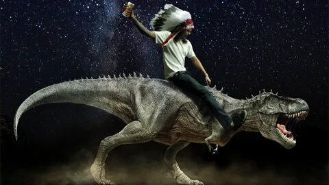 Рабочий динозавр