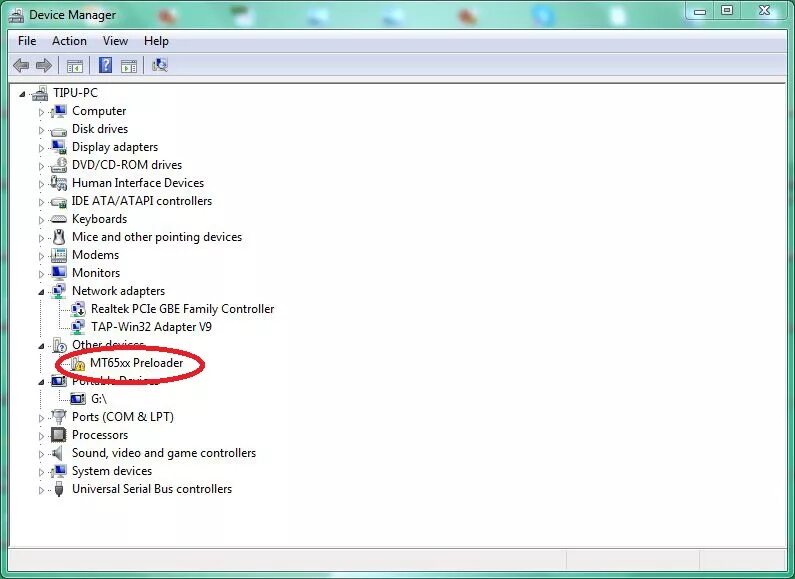 Mtk usb driver