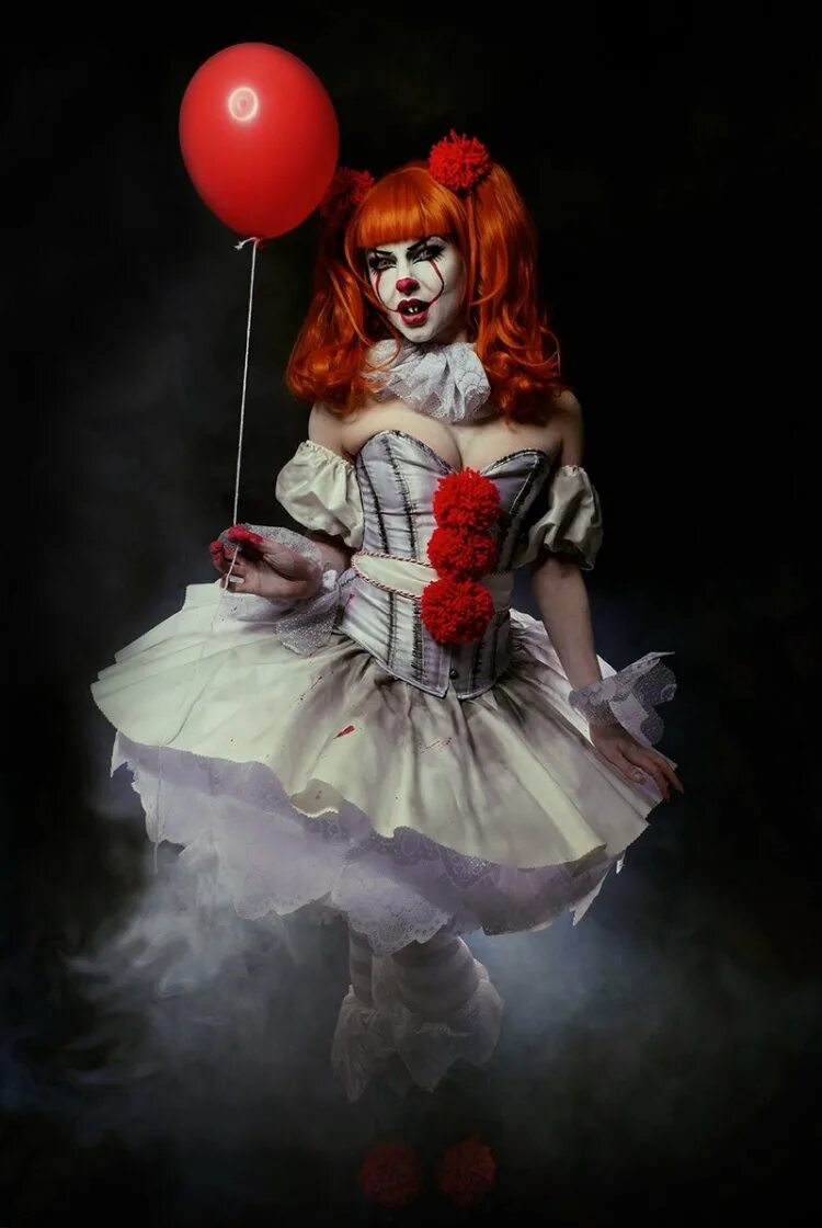 Клоун девушка как называется. Костюм клоуна pennywise. пеннивайз костюм на хэллоуин. клоун пеннивайз косплей.