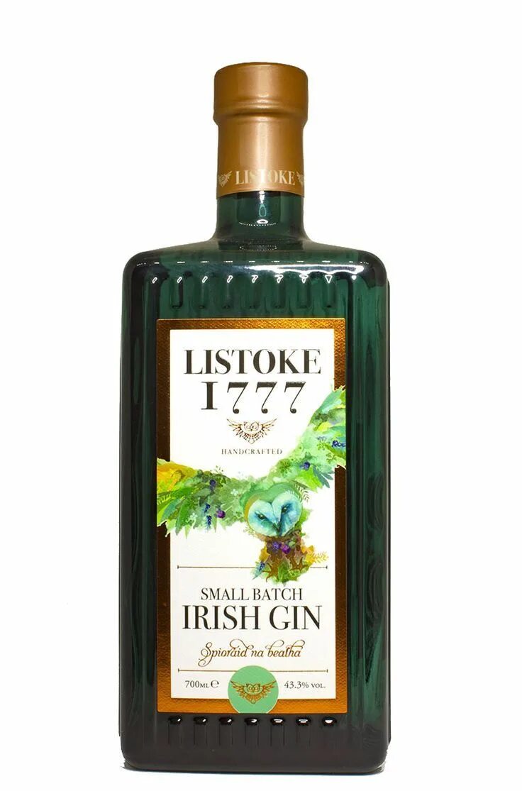 Джин Listoke 1777 0.7 l. Listoke 1777 Irish small batch Gin. Listoke 1777 Джин. Джин Айриш 0.7. Irish gin