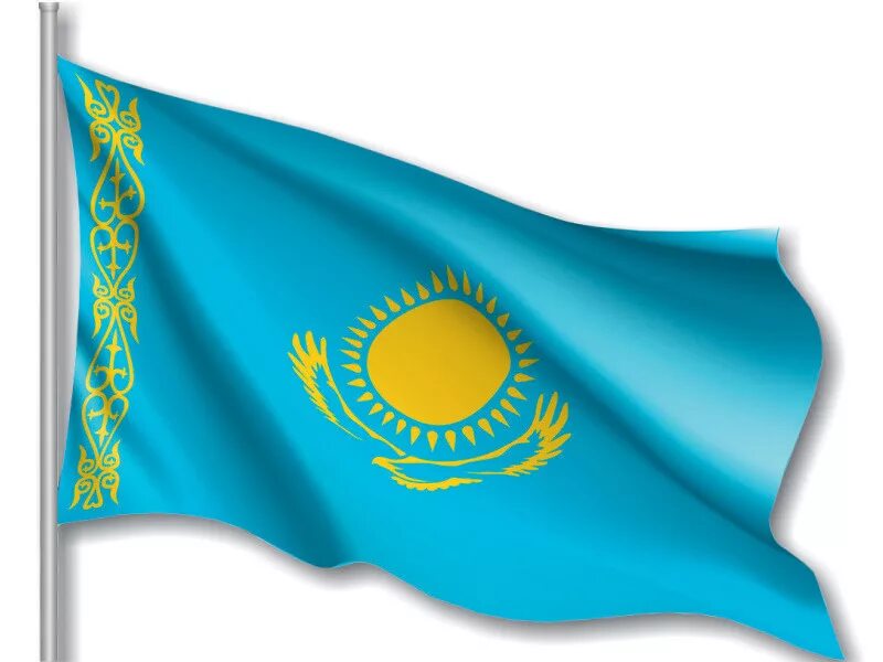 Флаг р к. Флаг республики казахстан. флаг казахстана вектор.
