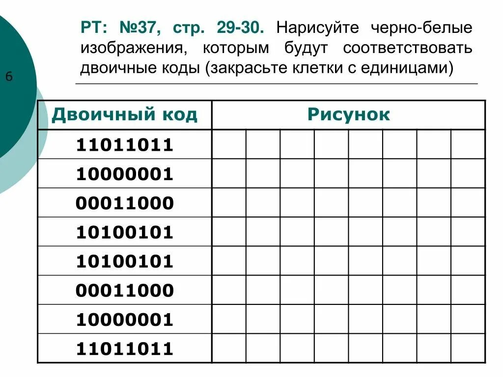 Двоичный рисунок. Изображение в двоичном коде. Двоичный код рисунок. Рисунок по двоичному коду. Закодировать рисунок двоичным кодом.