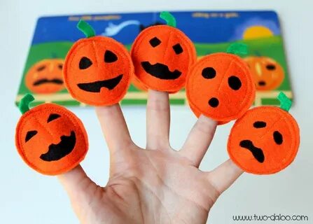 Five little pumpkins