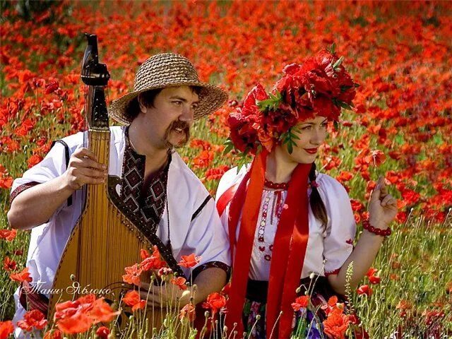 Украинский песни петь