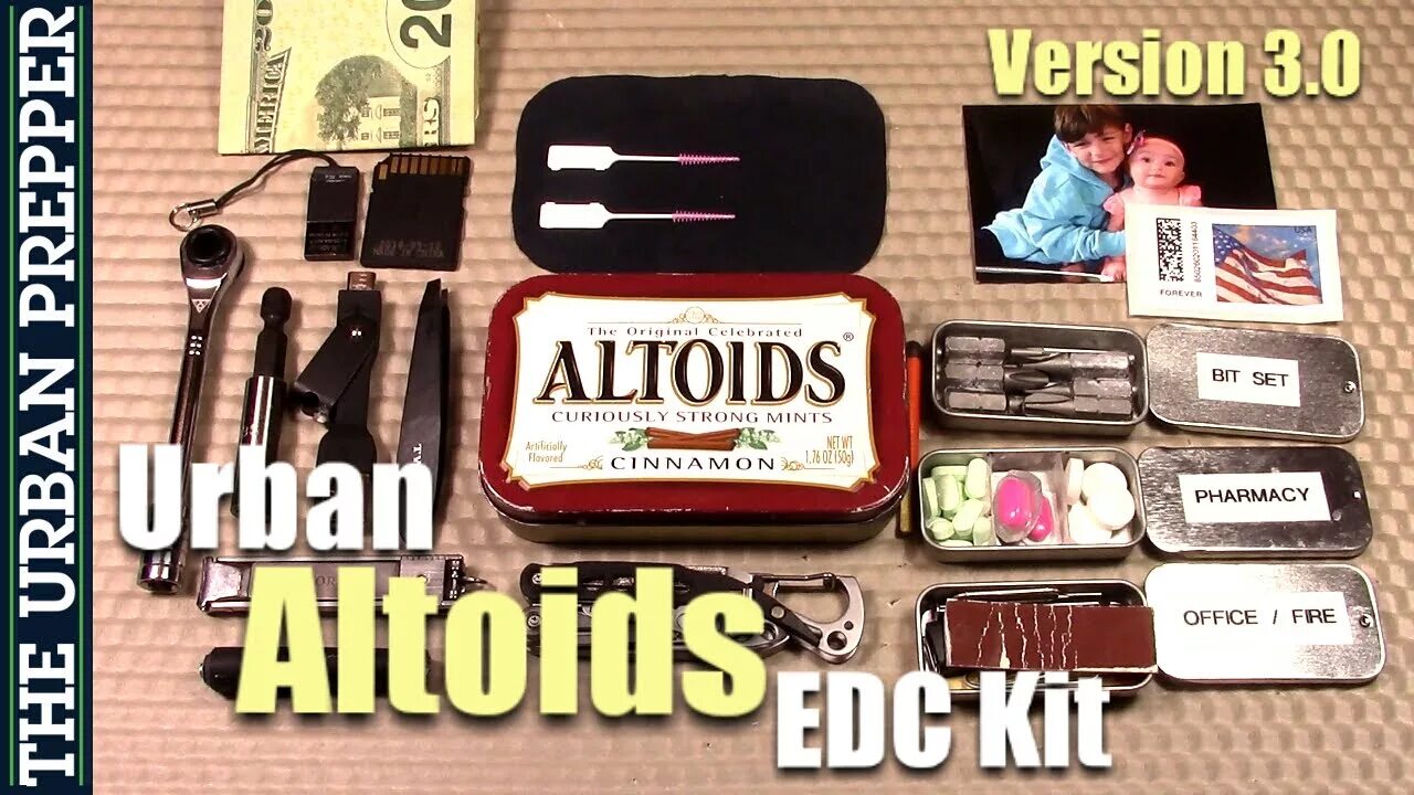 Kit version. Edc набор altoids. edc altoids urban. altoid survival kit. altoids edc.