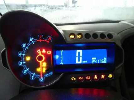 Спидометр шевроле авео
