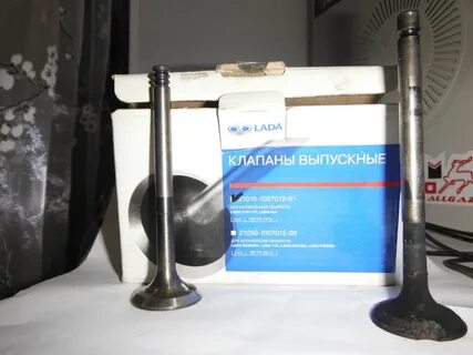 Размер клапанов нива