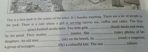 Complete the text with the present simple