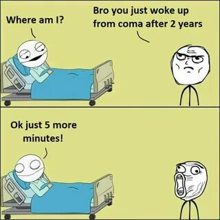 Just woke up now
