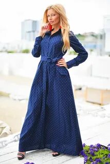 Женское платье макси