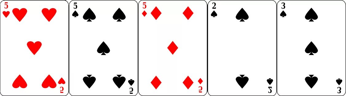 Карты на четверых. Старшая карта. Четыре одинаковых карты. Комбинация карт каре. Старшая карта 2.