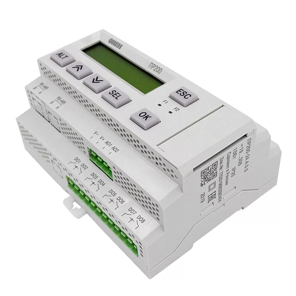 01. Программируемые реле овен pr250. 1610. 1208. Контроллер плк150-220-и-м.