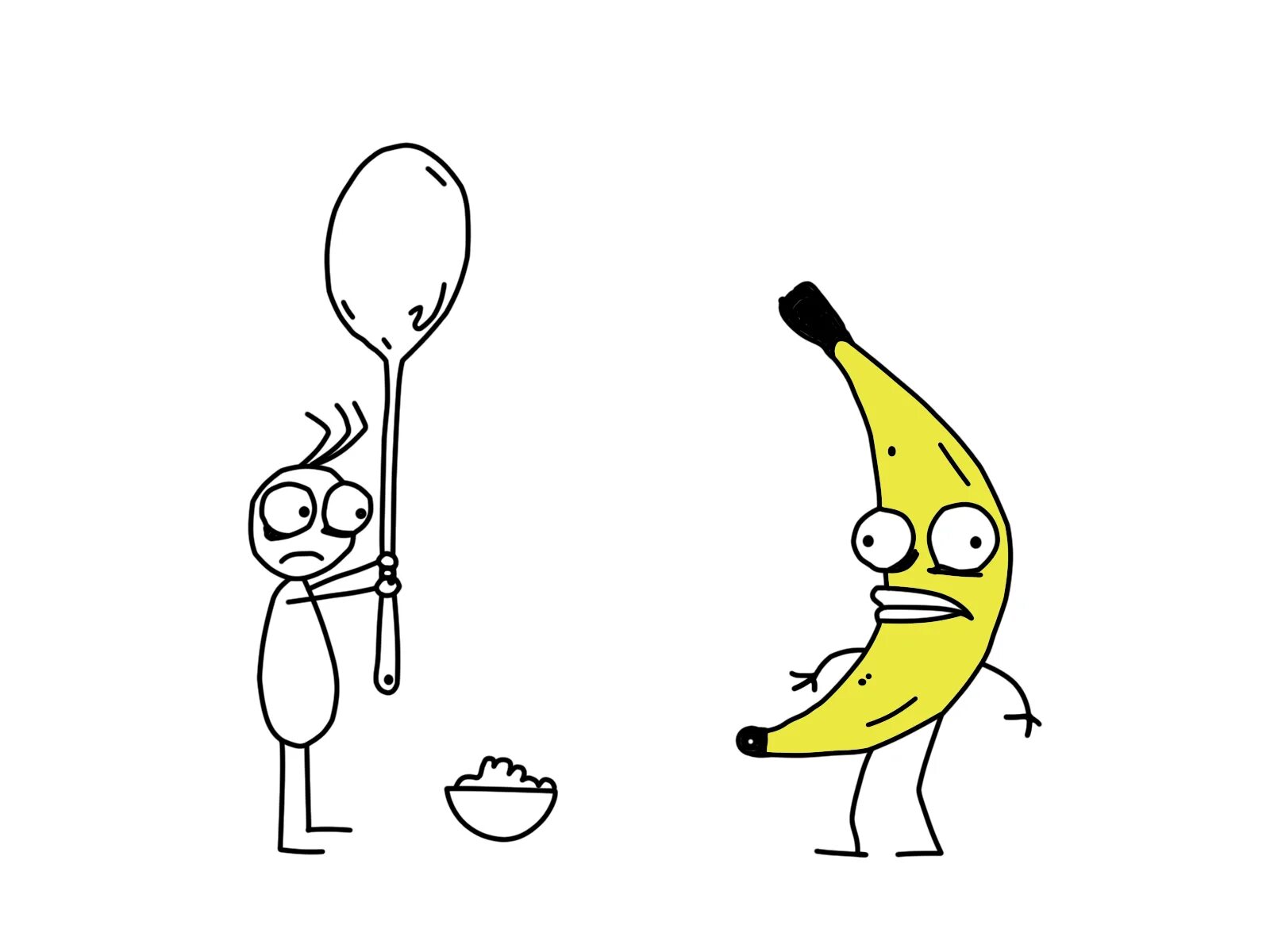 My spoon is too big. Is too big. Карикатура человека в больших ботинках. Too big. Человек в большом костюме.