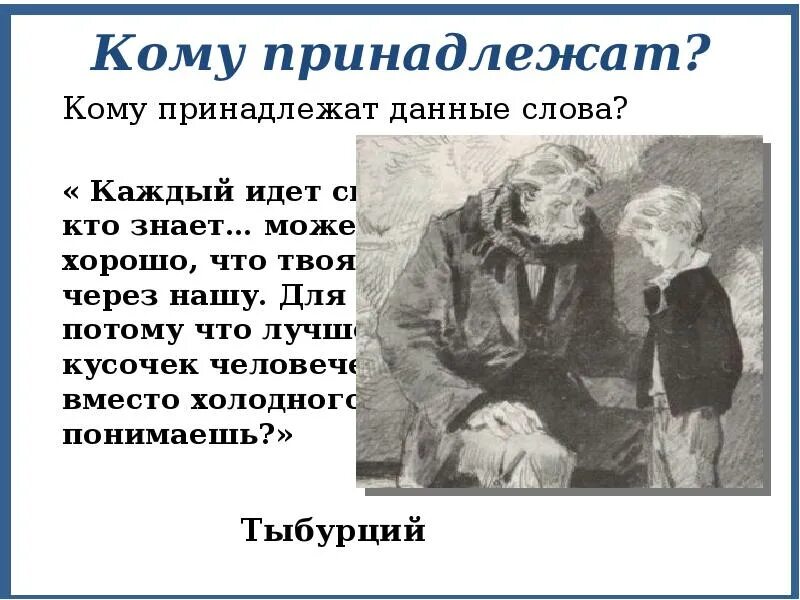 Кому принадлежат данные слова