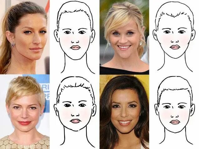 male face shape examples - Google Search Rectangle face shape, Rectangle face, M