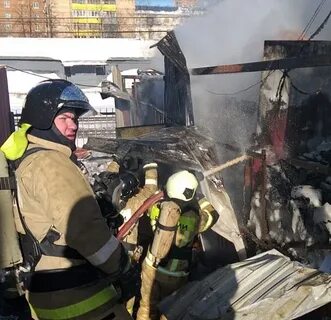 Пожар в химках