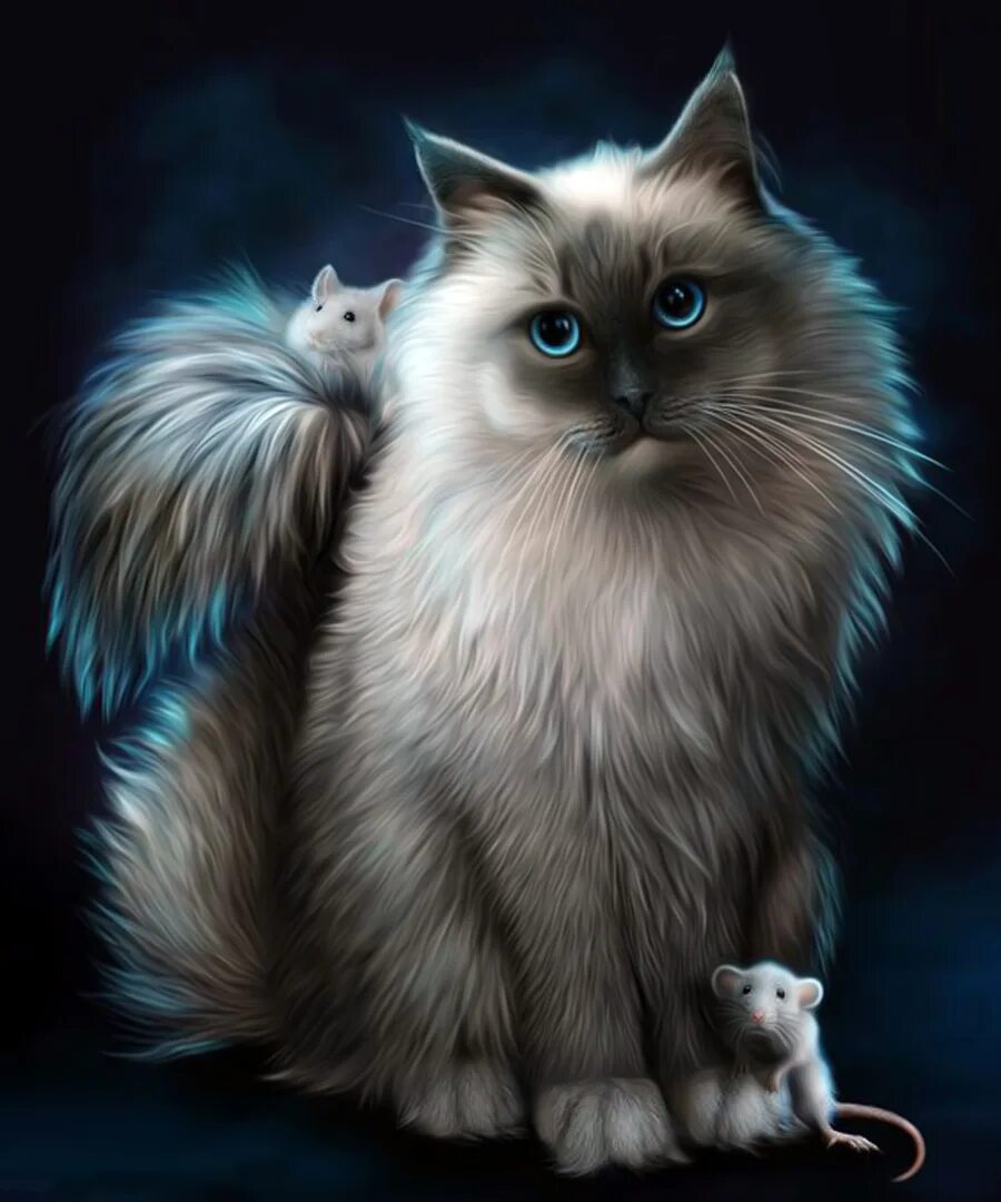 кошки арты. рихард донскис котики. литовский художник rihards donskis (apofiss). телевизор tcl led40d2910 40" (2019). темы на телефон коты.