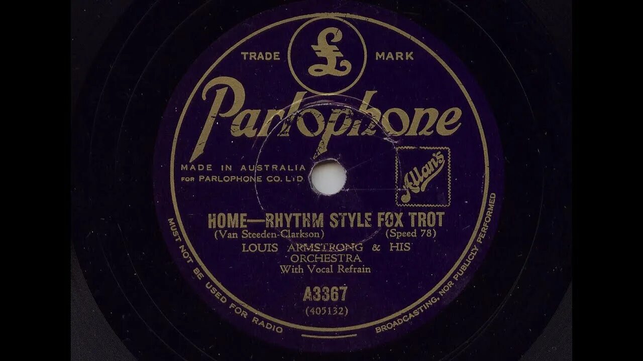 Луи Армстронг пластинка. Louis Armstrong Home 1932. Луи Армстронг пластинка 78 оборотов. Луи Армстронг пластинка СССР. Home orchestra