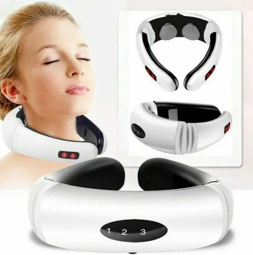 Массажер для шеи Neck Massager HX -5830. Электрический импульсный массажер для шеи cervical vertebra Physiotherapy instrument my-518. MS-209 импульсный массажер с пультом для шеи HX-5880. Neck Massager HX-5880. Лучшие электрические массажеры для шеи