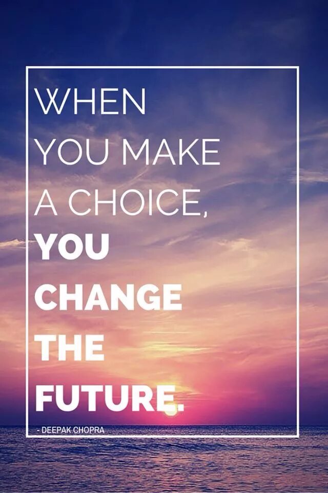 Change your future
