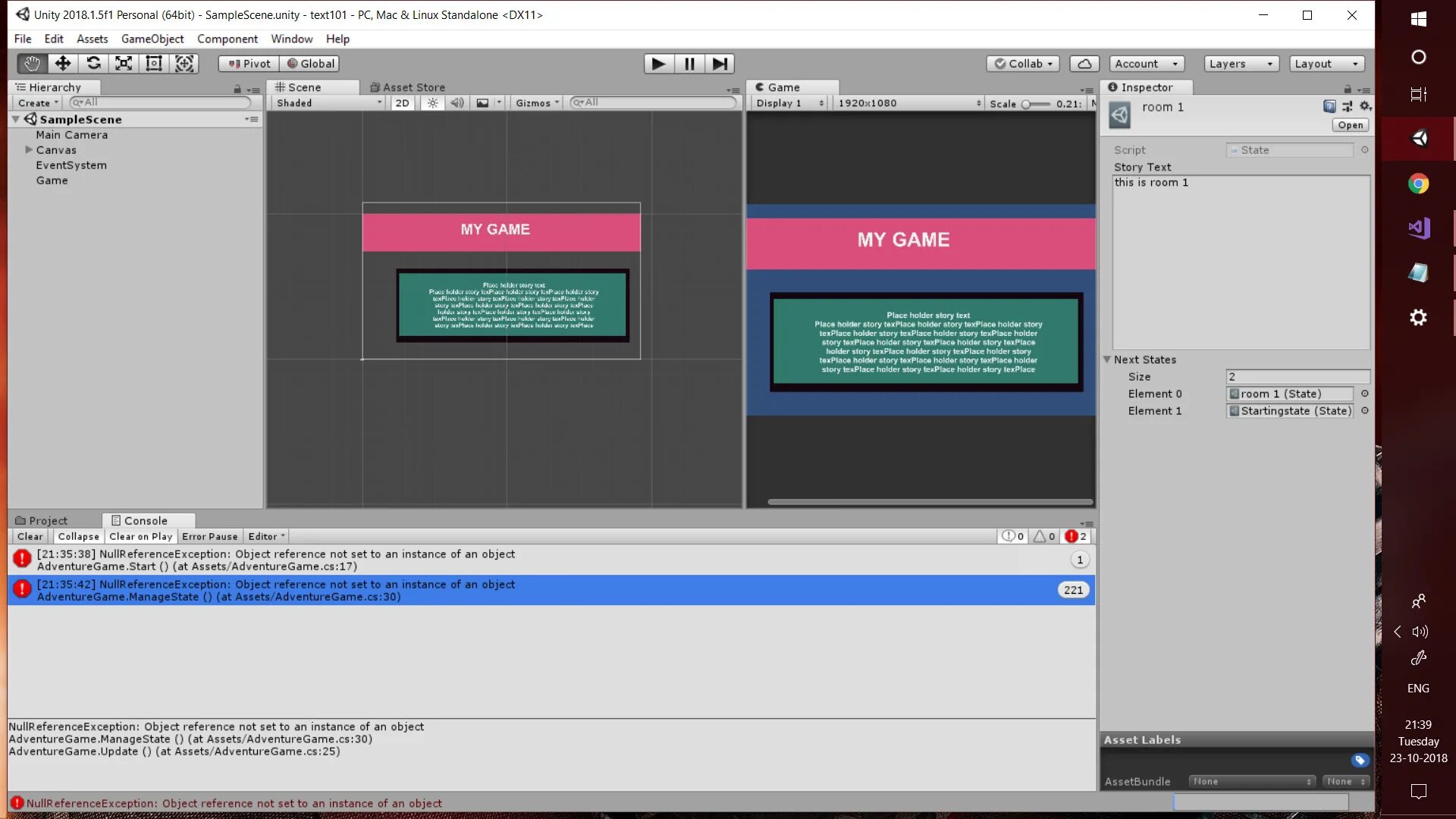 Unity nullreferenceexception. Ошибка юнити nullreferenceexception: object reference not set to an instance of an object. object reference not set to an instance of an object перевод. getkeydown что это. 7 days to die ошибка object reference not set to an instance of an object.