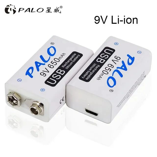 Аккумулятор 9 usb. Ele usb li-ion battery 9v 650mah.
