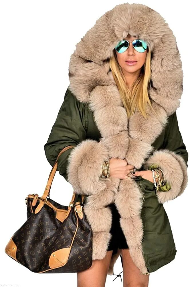 Итальянская парка с нашивками - Parka Store