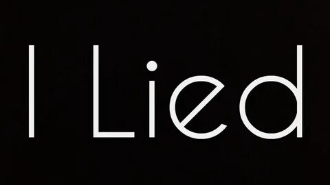 First lie