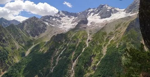 Водопад три сестры осетия