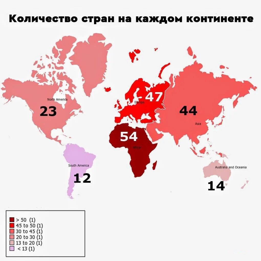В каких странах сколько людей. Сколько стран. количество стран на континентах. количество стран на каждом континенте. количество государств на материках.