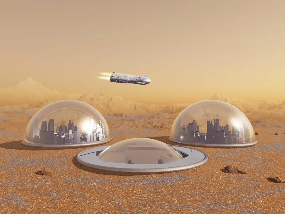 Mars colony