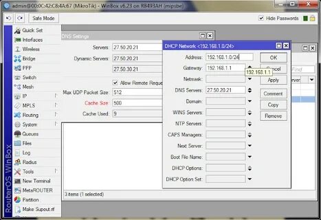 Could not resolve dns name mikrotik