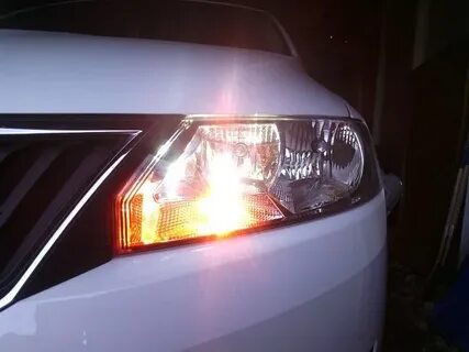 Лампочка поворотника рапид