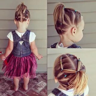 Классные детские прически на короткие волосы для девочек с фото.