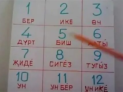 10 слов на татарском