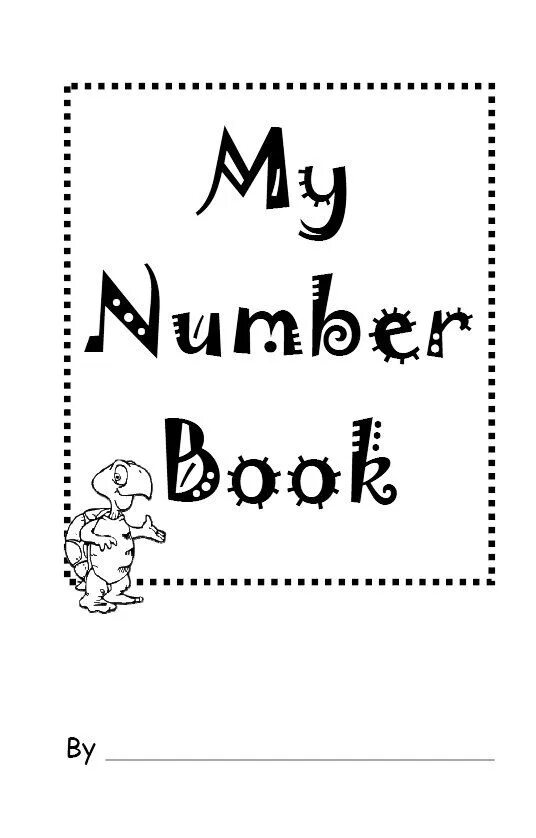 My number. Book of numbers. numbers book for preschoolers. journal numbers book for preschool.
