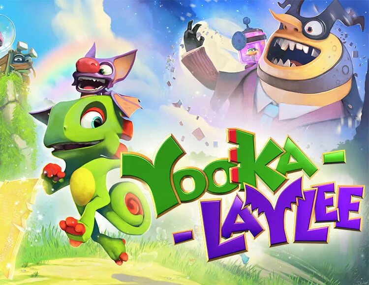 Yooka laylee. Yooka-laylee (pc). Игра yooka-laylee. Yooka-laylee обложка. Yooka-laylee обложка.