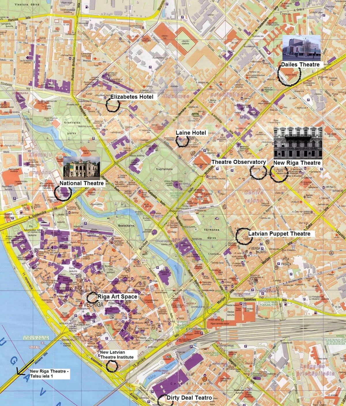 Google maps riga