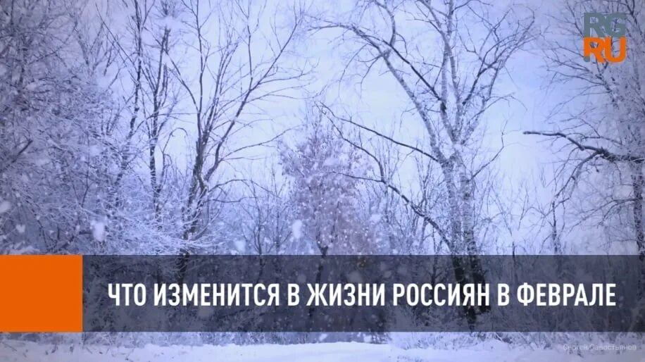 Изменения февраля. Ролик про февраль. Что изменится в жизни россиян в феврале.