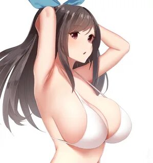 Big boobed anime girl.