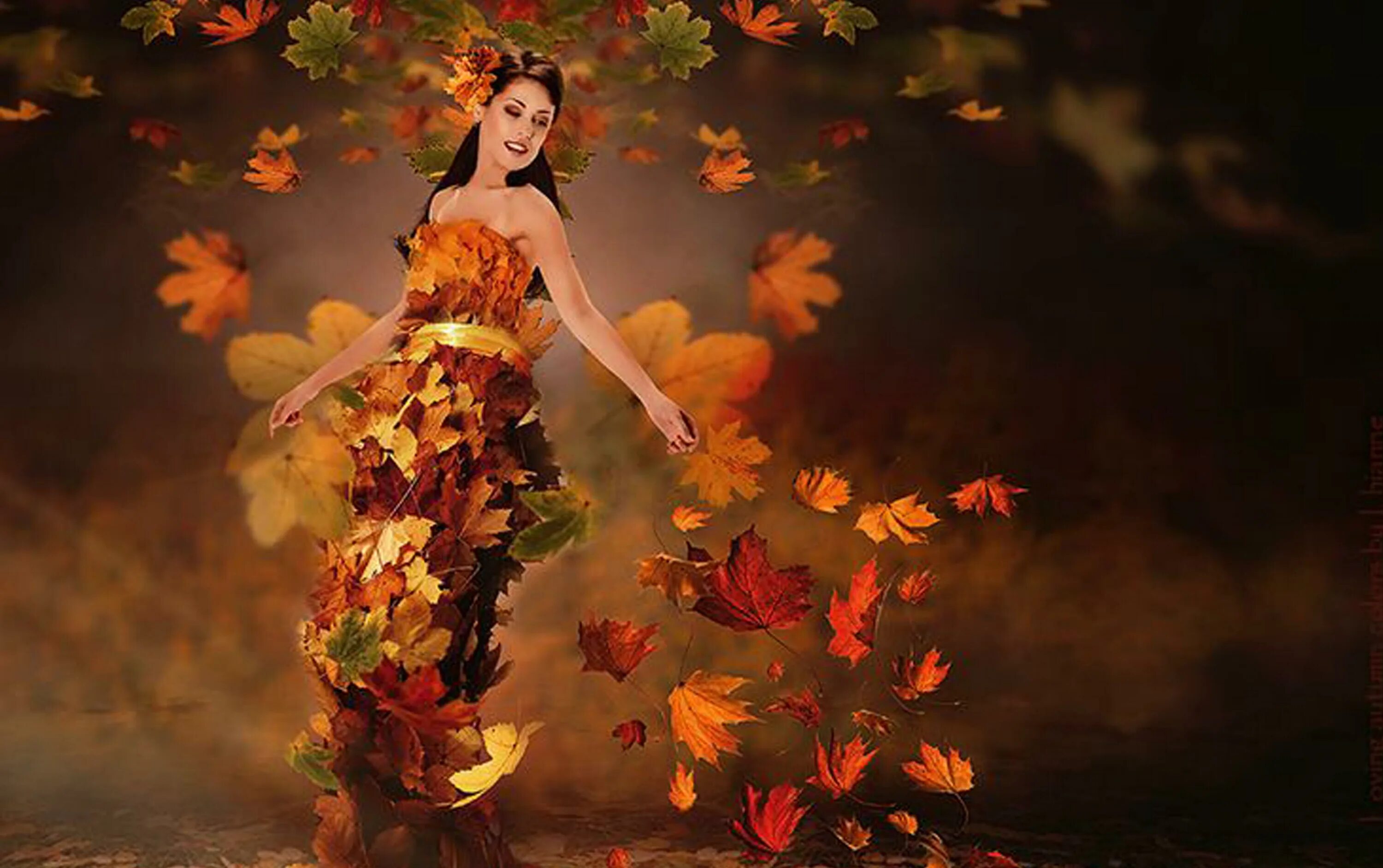 Царица осень. Красавица осень. Осенний танец. Царевна осень. Олицетворение осени