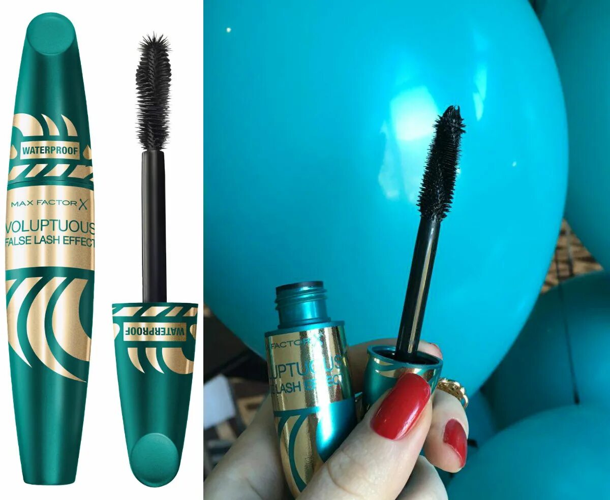Max factor false lash effect. Max factor voluptuous false lash effect кисточка. тушь max factor зеленая. макс фактор бирюзовая тушь. artistic volume mascara + false lash effect mascara набор.