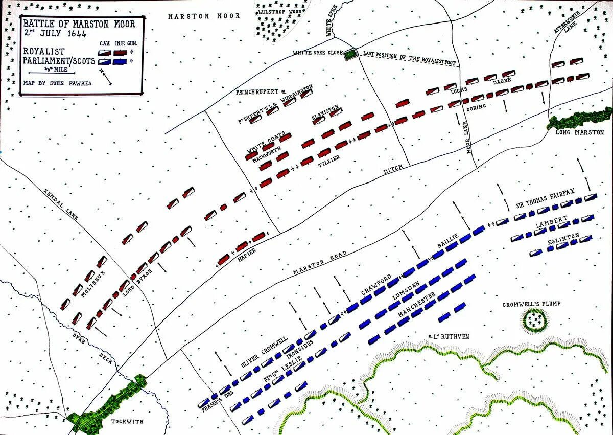 Сражение при марстон муре. Битва при марстон-муре 1644. battle of marston moor. битва при марстон муре карта.