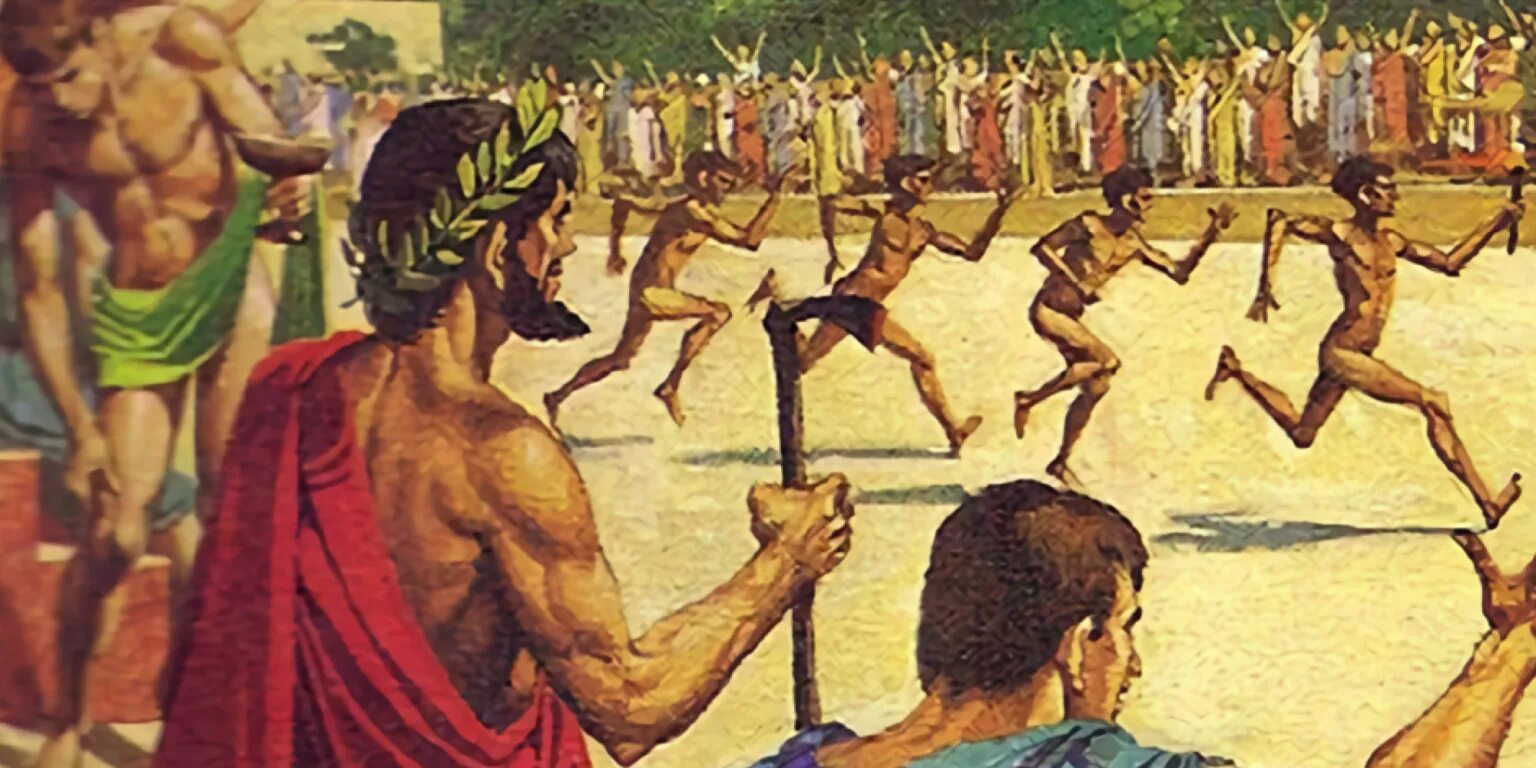 В древней греции олимпийские игры продолжались. Древняя Олимпия Олимпийские игры. Олимпийские игры в древней Греции. Легкая атлетика в древней Греции. Первые Олимпийские игры в древней Греции.