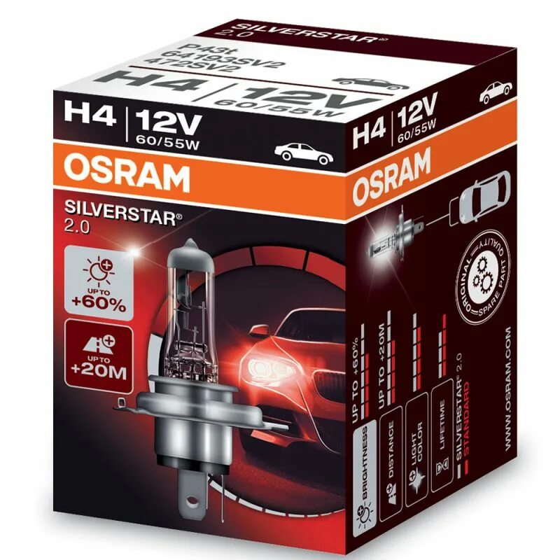 64193sup лампа h4 60/55w (p43t) 12v super Osram. Автолампа Osram Original h4 64193. Osram h4 Night Breaker Unlimited +110. Osram Night Breaker Unlimited h4. H4 12v 55w цена